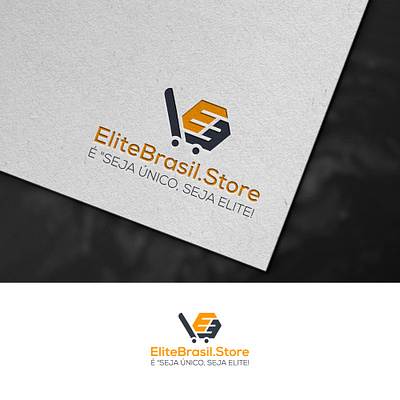 EliteBrasil.Store branding design ecommerce flat logo graphic design illustration letter logo logo motion graphics ui unique logo