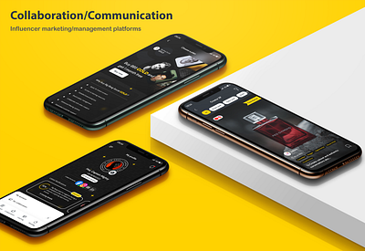 Collaboration/Communication branding design figma graphic design illustration mockup photoshop ui uiux