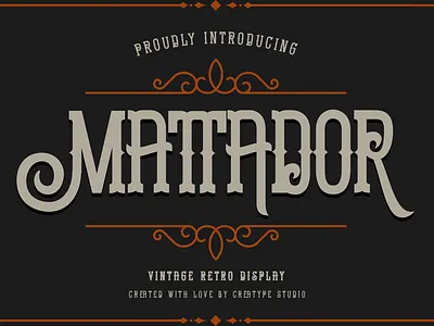Mattador Vintage Retro Display instagram