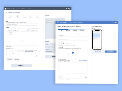 Shoot your marketing messages to the wider audience design ecommerce ui ux wireframes