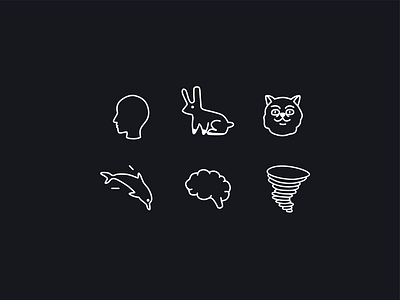 Doodles for web app asset union branding design doodle graphic design icon icons illustration inking landing page logo outline pack set ui vector web