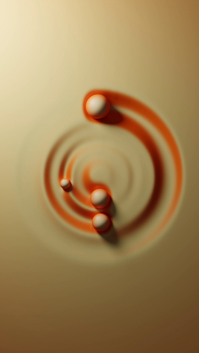 satisfying 3D Loop 3d animation blender caramel cream loop motion graphics satisfying