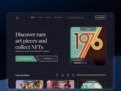 NFT 70's style | BuiLD Day 40 💊 app branding design graphic design illustration logo nft typography ui ux vector