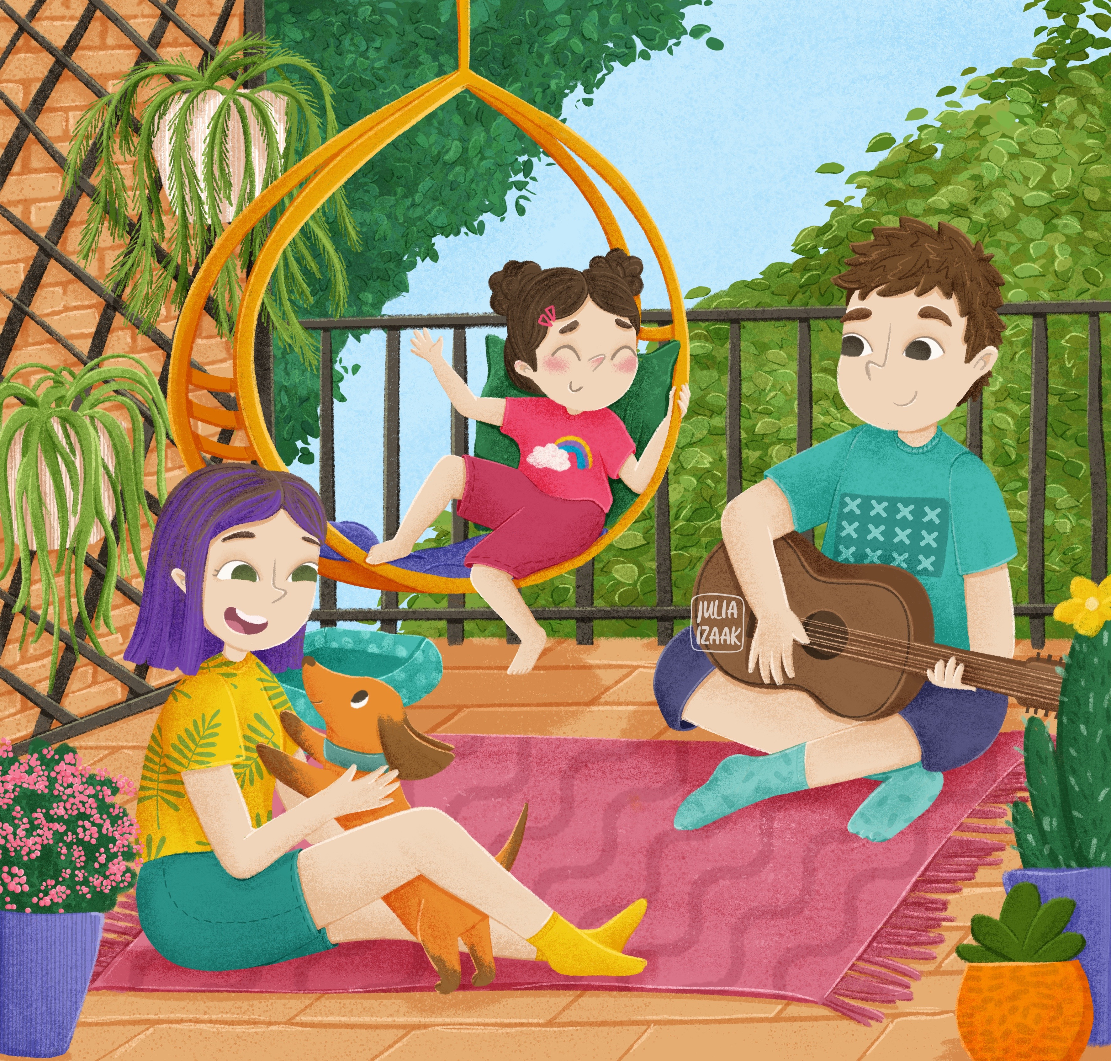 Staycation design graphic design illustration