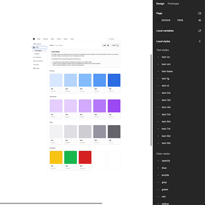 Multi-theme variable colors setup in Figma auto layout color style colors design system figma headless interface multi theme product design style guide ui ui kit ux variables web design