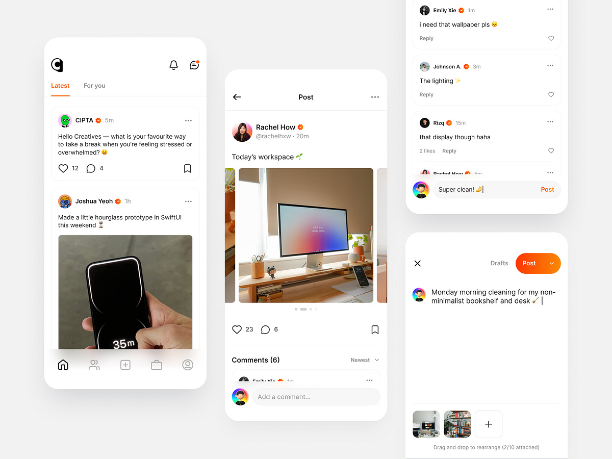 Browse thousands of Feed App UI Design images for design inspiration ...