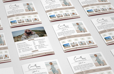 INFLUENCER MEDIA KIT TEMPLATE banner design flyer influencer influencer design influencer media kit influencer press kit kit media kit media kit design media kit template poster press kit press kit design press kit template social media kit social media kit design social media kit template