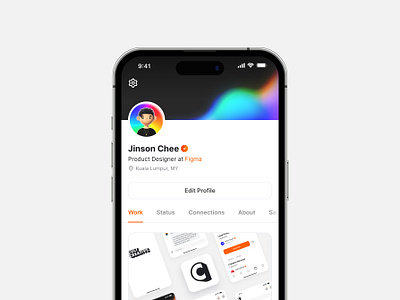 User Profile – Cult Creative Mobile App app app design app redesign clean clean ui concept design interface malaysia minimal mobile app mobile app design product redesign ui ui design