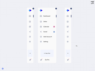 Side Menu Design interface design menu menu design menu interface menu interface design menu ui design side menu design ui design ui menu design