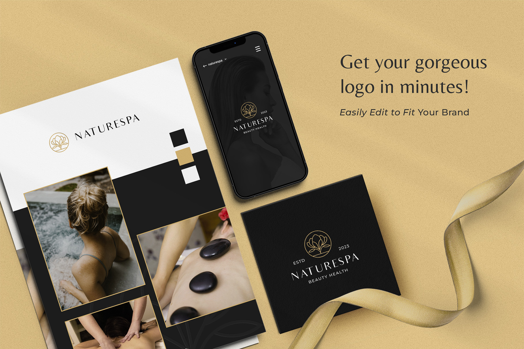 Wellness & Beauty Spa Logo Design brand brand design brand identity branding branding design design graphic graphic design logo logo design logo designer logo mark logodesign logomark logos logotype minimalist logo modern logo visual design visual identity