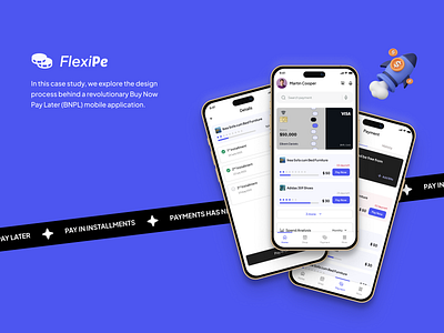 Buy Now Pay Later - BNPL App Development - Case Study app app design bnpl bnpl app development bpl app buy now pay later checkout clean ui e commerce ecommerce finance finance app fintech market mobile app mobile app design mobile app development money payment uiux