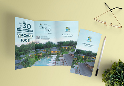 SUNRISE RESORT BROCHURE DESIGN - Thiết kế brochure branding brochure