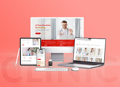 UX Design for a Health Care Website design figma ui uiux