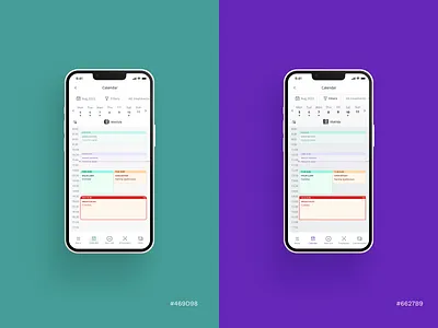 Booking App Colors Concepts app beauty beauty salon booking booking app case study colors concept design mobile app product design ui ui design