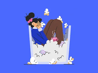 🤧 character design illustration photoshop sick