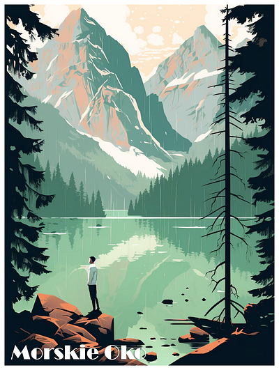 Morskie oko Travel poster