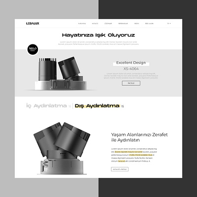 Lebalux: Website branding clean creative design graphic design minimal ui ux visualizing web web design website
