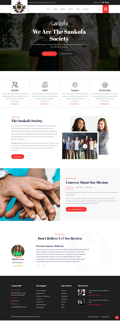 Sankofa Society | New York, United States graphic design logo ui