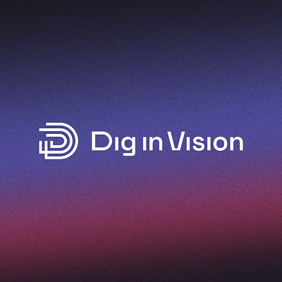 Dig In Vision – branding animation brand branding design digital graphic design identity illustration logo ui