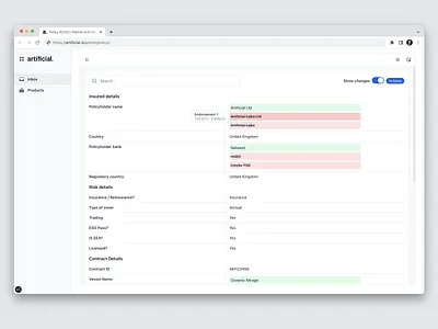 Policy time travel insurtech saas tailwind tailwindcss ui