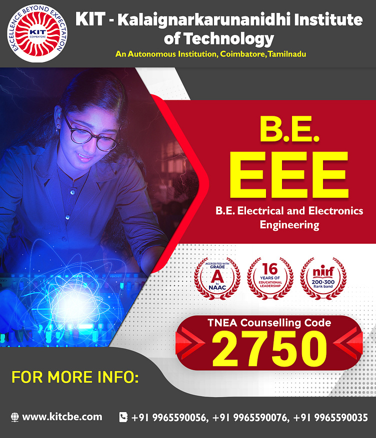 Electrical & Electronics Engineering Colleges in Coimbatore by KIT