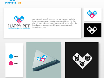 Pet logo - Happy Pet animallogo branding celebratepetlove compassionatepetcare design elevatepetwellbeing excellence furryfriendsaffection graphic design happypet illustration innovatixhubdesigns logo logo mark logodesign minimalist logo playfuldesigns stayconnectedwithpets topnotchpetcare vector