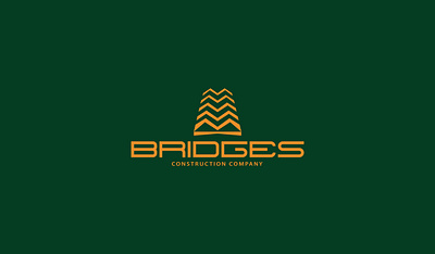 Bridges construction logo design brand brand design brand identity branding bridges construction design egypt logo mark