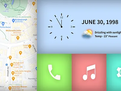 #34 Daily UI challenge - Automotive Interface challenge dailyui design ui ux