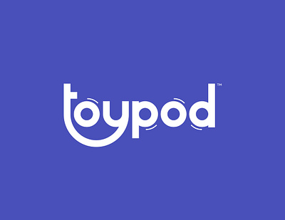 Toypod Logo branding graphic design logo