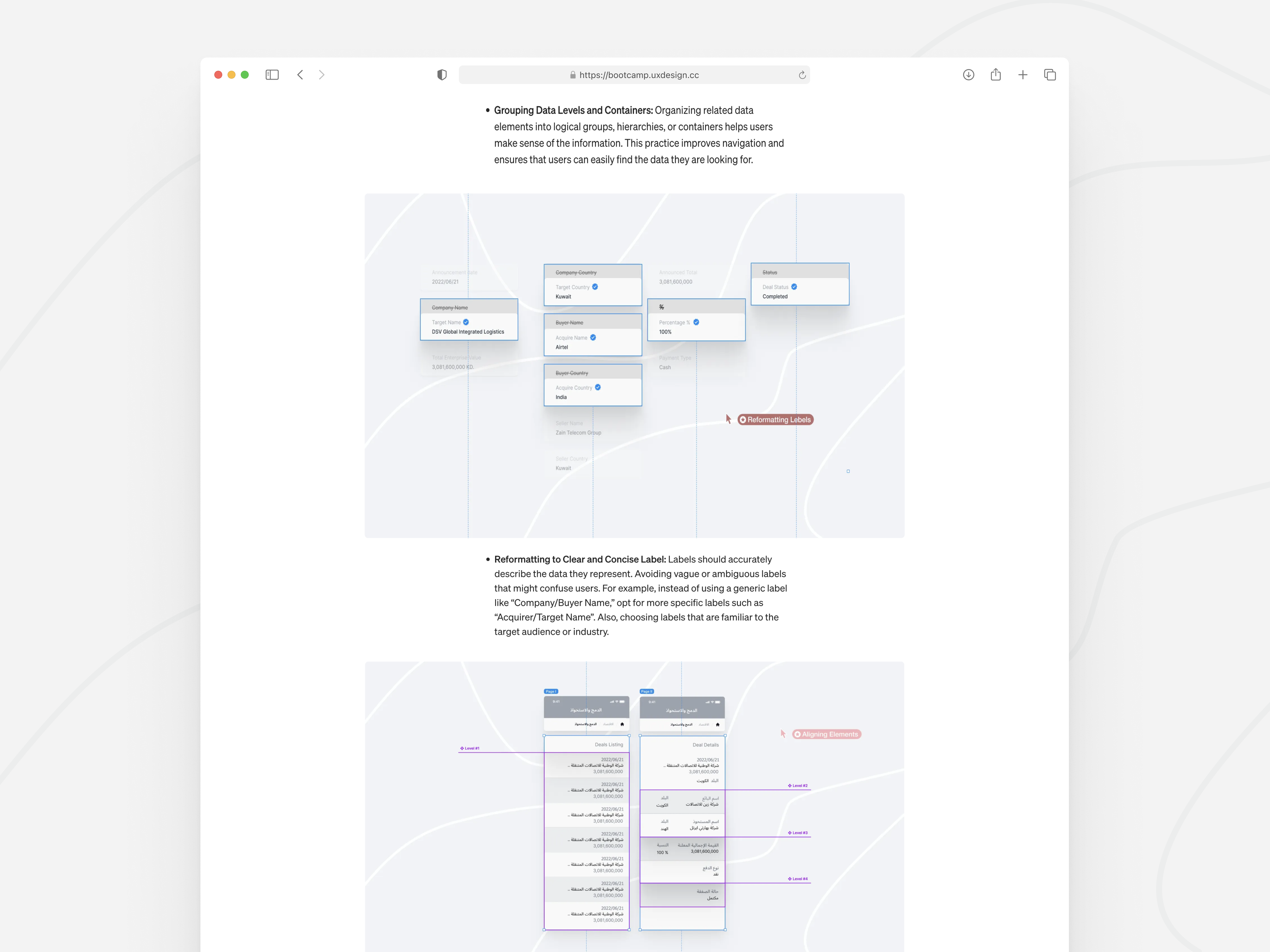 Medium: Information Architecture in UI by Youssef Rina on Dribbble