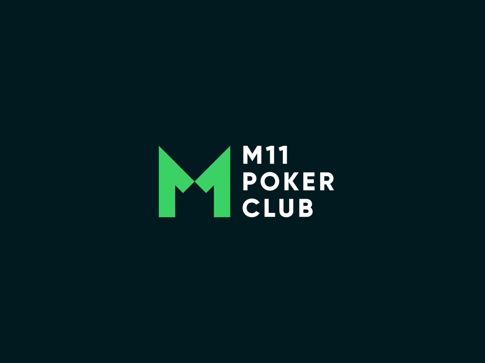 M11 - Crown 11 branding club crown eleven identity logo m mark poker sign smolkinvision symbol