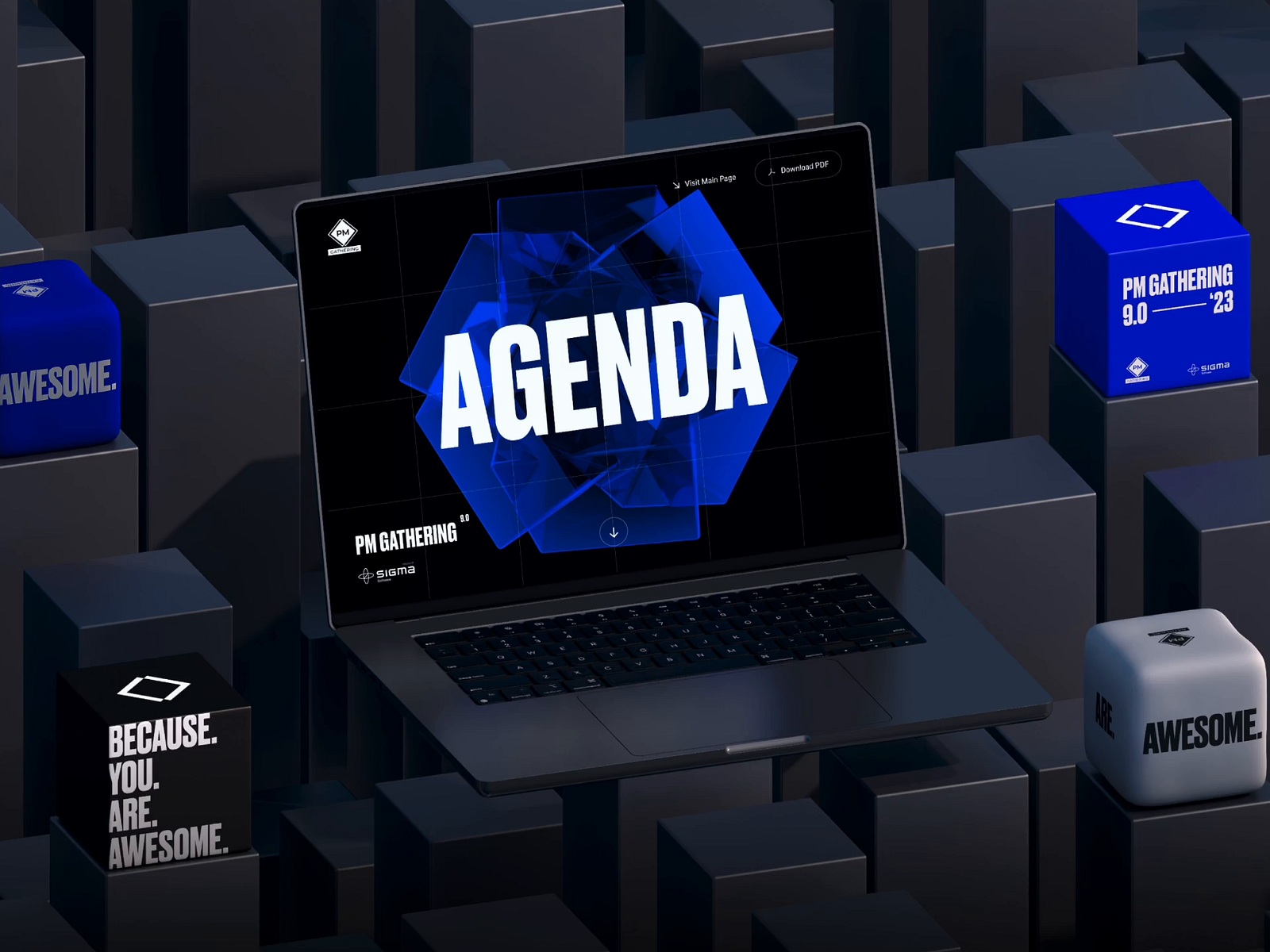 PM Gathering Web Agenda Design For Event By Sigma Software Design On PM Gathering Web Agenda Design For Event By Sigma Software Design On
