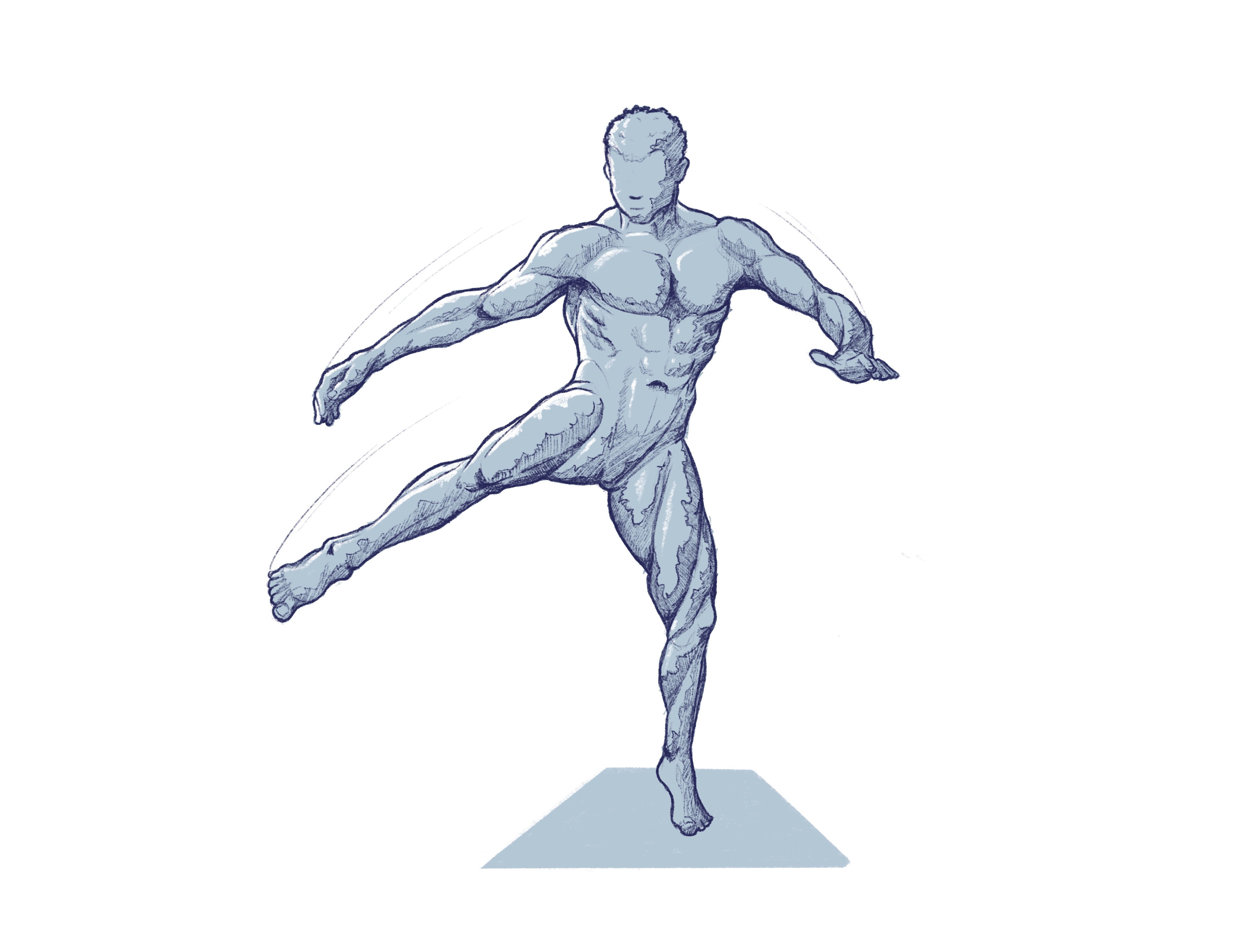 Poses for Artists - Some flying art references. It's the final day to get  20% off my Poses For Artists Book Series & new Card Decks. Use Tumblr code  NOV20off at https://gumroad.com/posemuse/