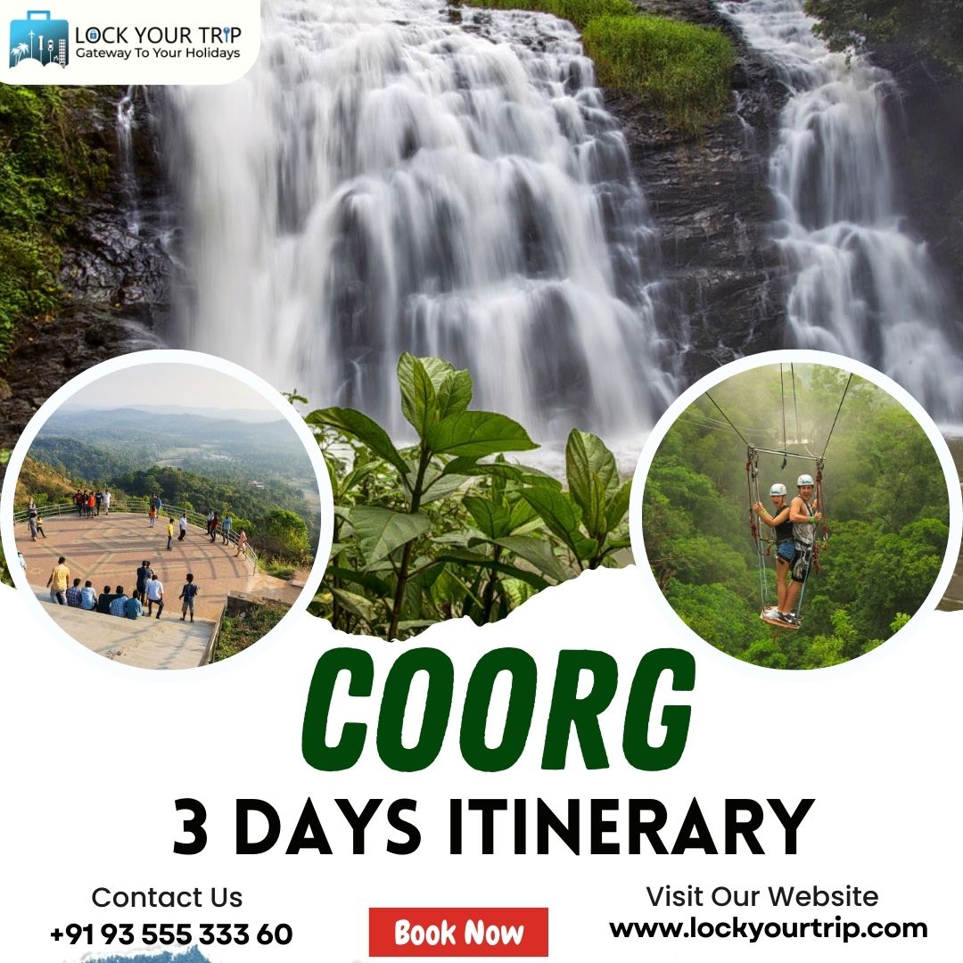 Coorg 3 Days Itinerary By Lockyourtrip03 On Dribbble