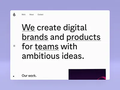 evensix Website - Light & Dark Mode agency animation big branding canvas clean dark design effects hover light links logo mode switch toggle typography ui underline wobble