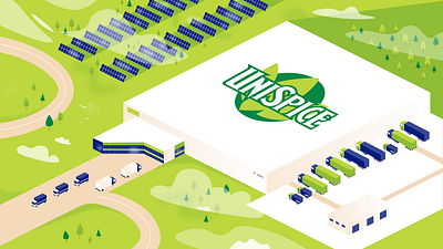 Unispice Illustration 4 adobe illustrator farm illustration isometric smart farm vector