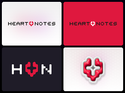 Heart + Notes branding logo poland wip