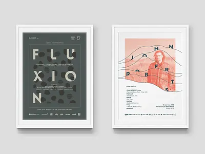 Few old party posters... illustration layout party poster print techmo typography