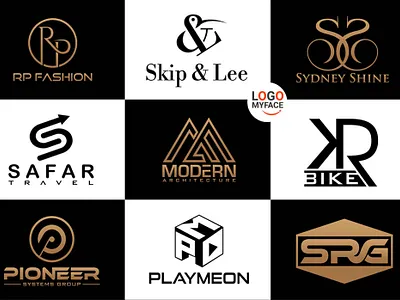 Monogram Elegant Logo Design branding design graphic design illustration logo monogram logo typography vector