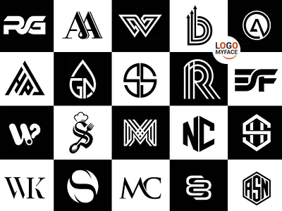 Monogram/Lettermark Logo Design 3d logo 3d logo design brand identity design branding design elegant logo elegant logo design graphic design illustration logo logo creator logo design logo designer logo maker minimalistic logo design monogram logo typography vector vintage logo design wordmark logo design