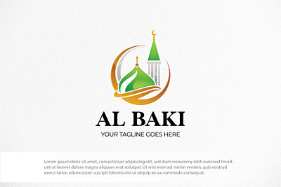 Al Baki (Islamic) Logo Template print ready ramadan