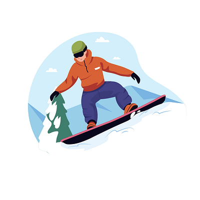 Winter 2d activeandfit animation fitnessgoals flat healthyhabits illustration man motion playlikeapro social sport sportslover sportyvibes trainhardwinbig woman