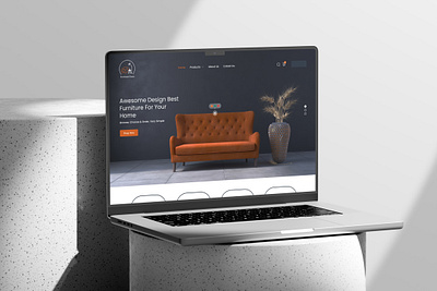 Furniture Store design typography ui uidesign uiux ux