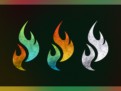 Flame Logo branding figma fire flame gradient logo