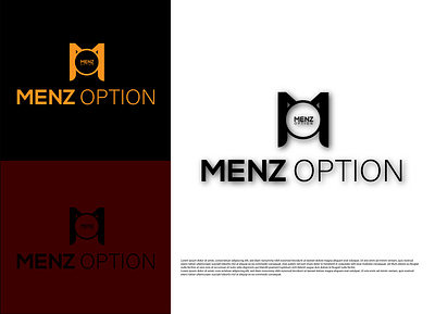 MENZ OPTION besness besness card branddesign branding design graphic design illustration logo logodesign newlogo tech technology vector