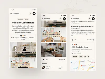 Coffee: Open coffee shop catalog coffee coffee shop design e commerce ecommerce home page interface landing page map marketplace online platform shop store ui ux web web design website