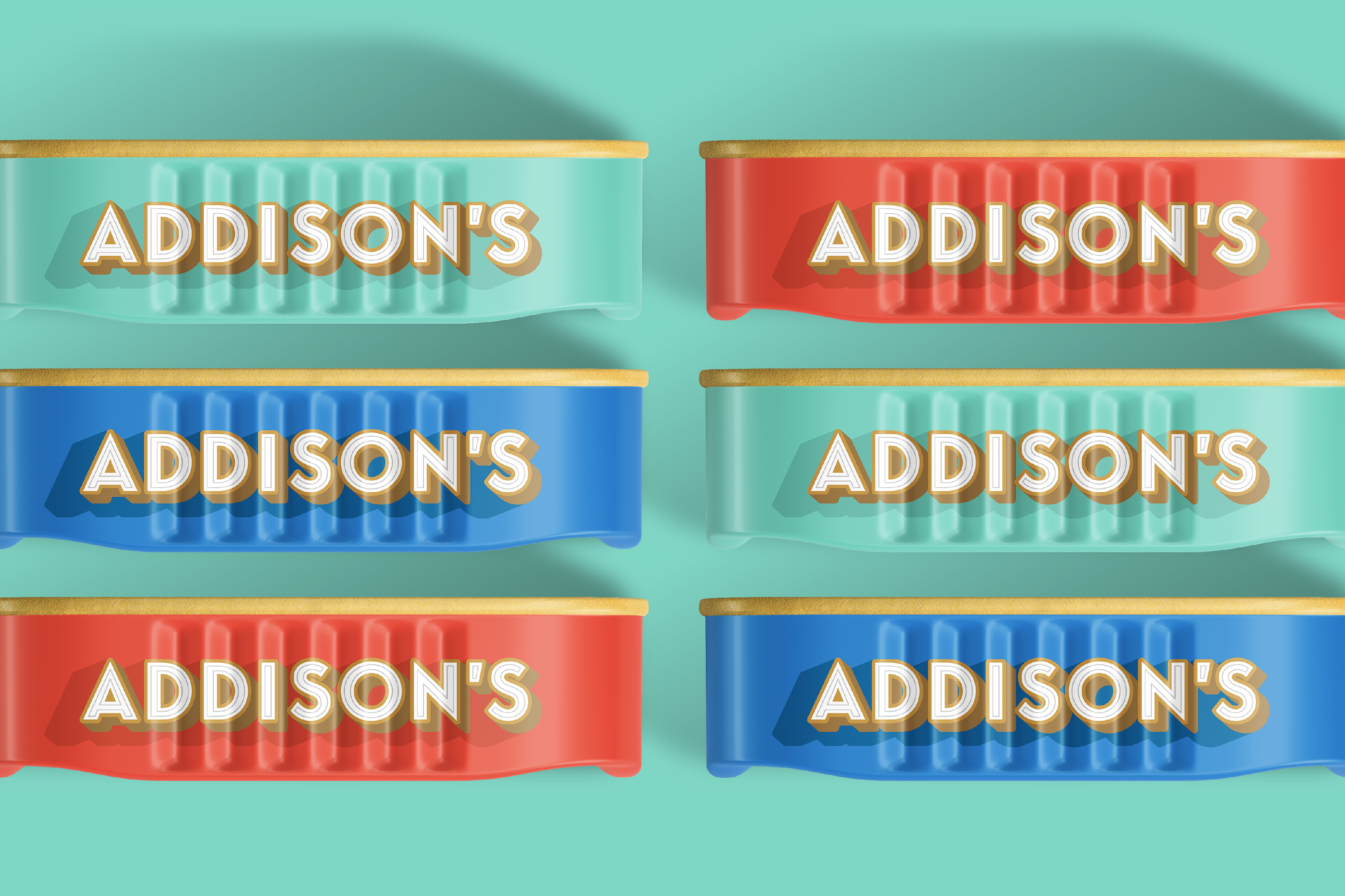 Addison's Salty Sea Sardines Package Design brand identity branding fish graphic design identity logo type logotype nautical nautical branding package package design packaging packaging design sardine sardine brand sardines typography vector vintage vintage typography