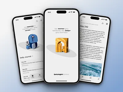 Personal journal app app design branding clean app design clean design design journal journal app journaling minimal minimalist minimalist app mobile mobile app design mobile design recreate redesign reimagine text editor ui ux