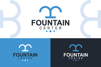 Fountain-Center-Logo branding branding design business logo company logo corporate design graphic design illustration logo logo design logos logotypes minimal minimalist modern typography