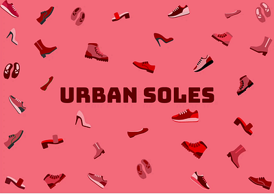 URBAN SOLES - Footwear Website Landing Page design ui ux website